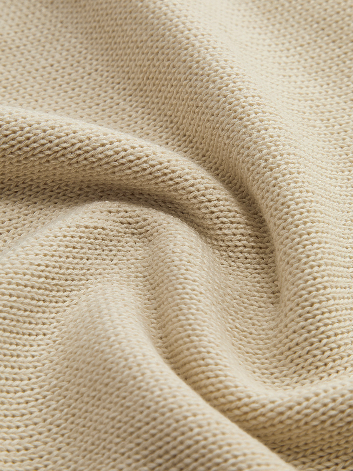 Collavia – Ribstrikket Dame Pullover i Khaki