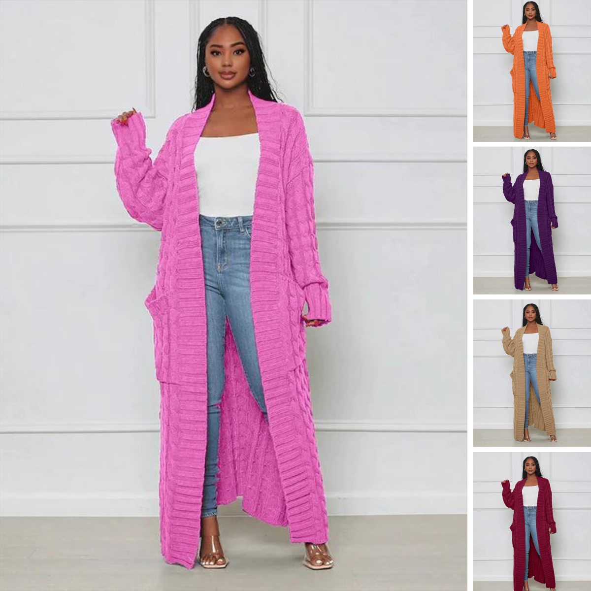 Jane - Behagelig cardigan