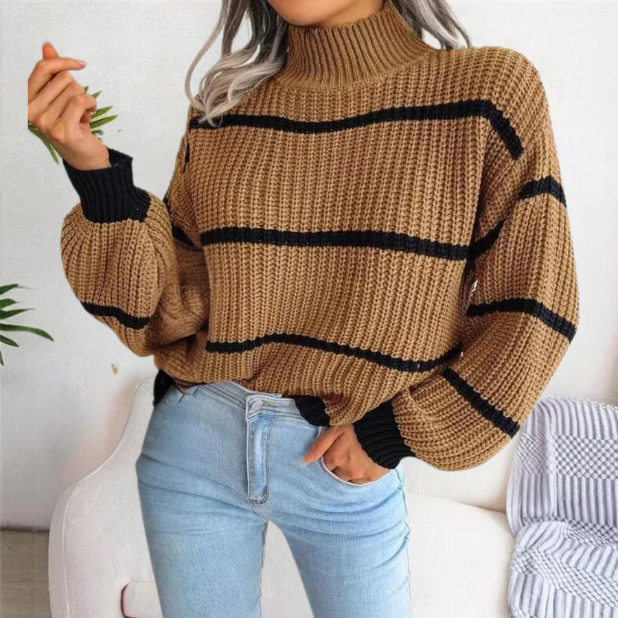LucaVerdi Soft Turtleneck Sweater til kvinder