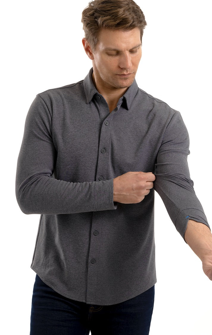 GiuseppeRossi Poloshirt Med Knapper
