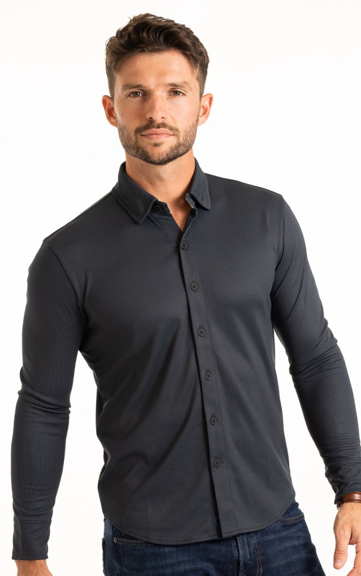 GiuseppeRossi Poloshirt Med Knapper