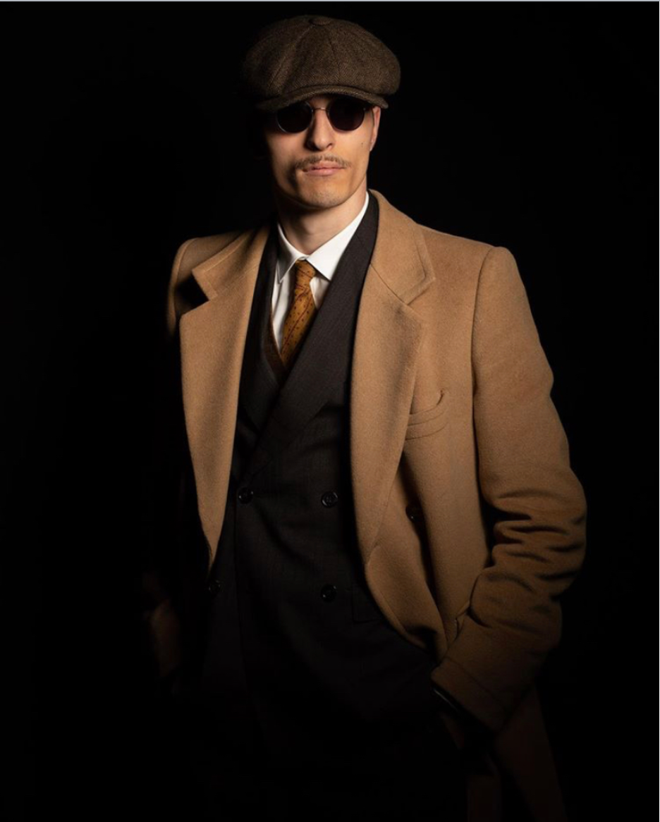 PaoloVerdi Klassisk Flad Kasket Til Mænd