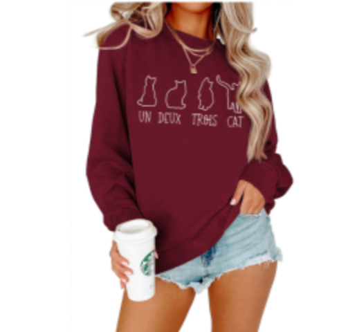 Claire - Sjov Kattesweater