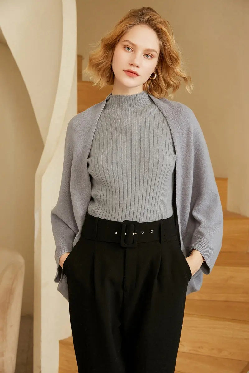 LuxeBlend | Cardigan med to formål Luxia