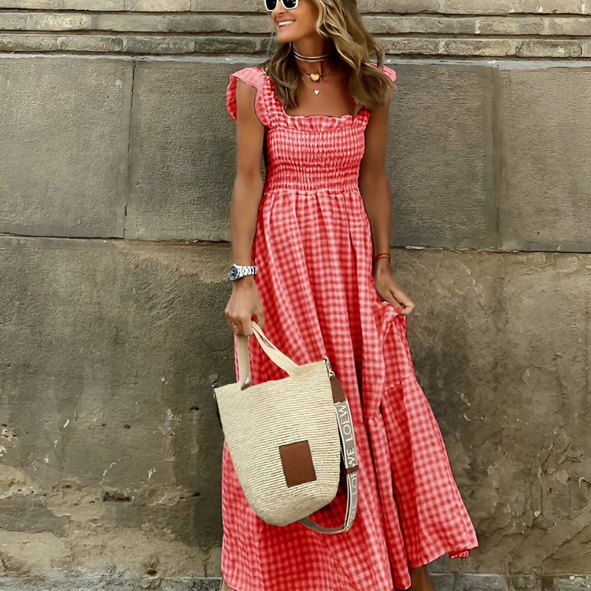 Chiara – Let og Luftig Sommerkjole til Kvinder