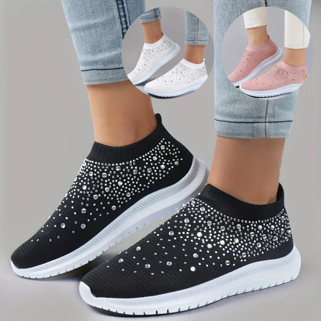 Andrea | Glitter Comfort Sneakers