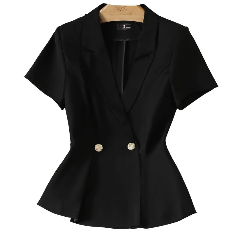 Jane - Chic sæt med blazer og nederdel