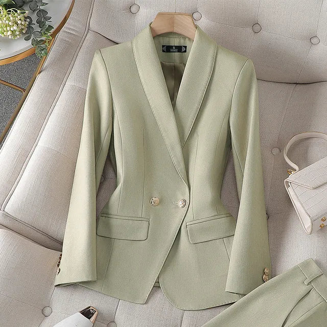 Ella - Chic Sæt Med Blazer Og Bukser