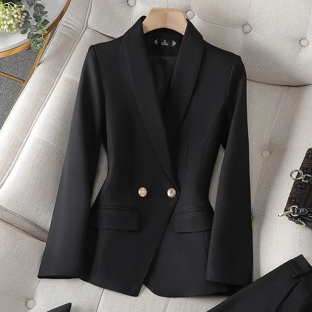Ella - Chic Sæt Med Blazer Og Bukser