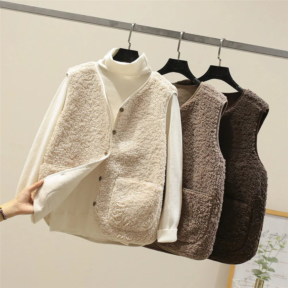 Sofia – Komfortabel Dame Teddyvest
