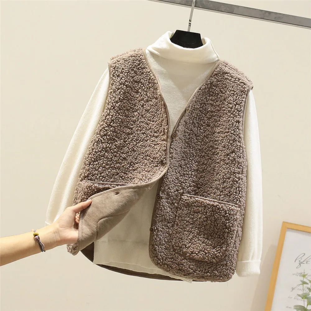 Sofia – Komfortabel Dame Teddyvest