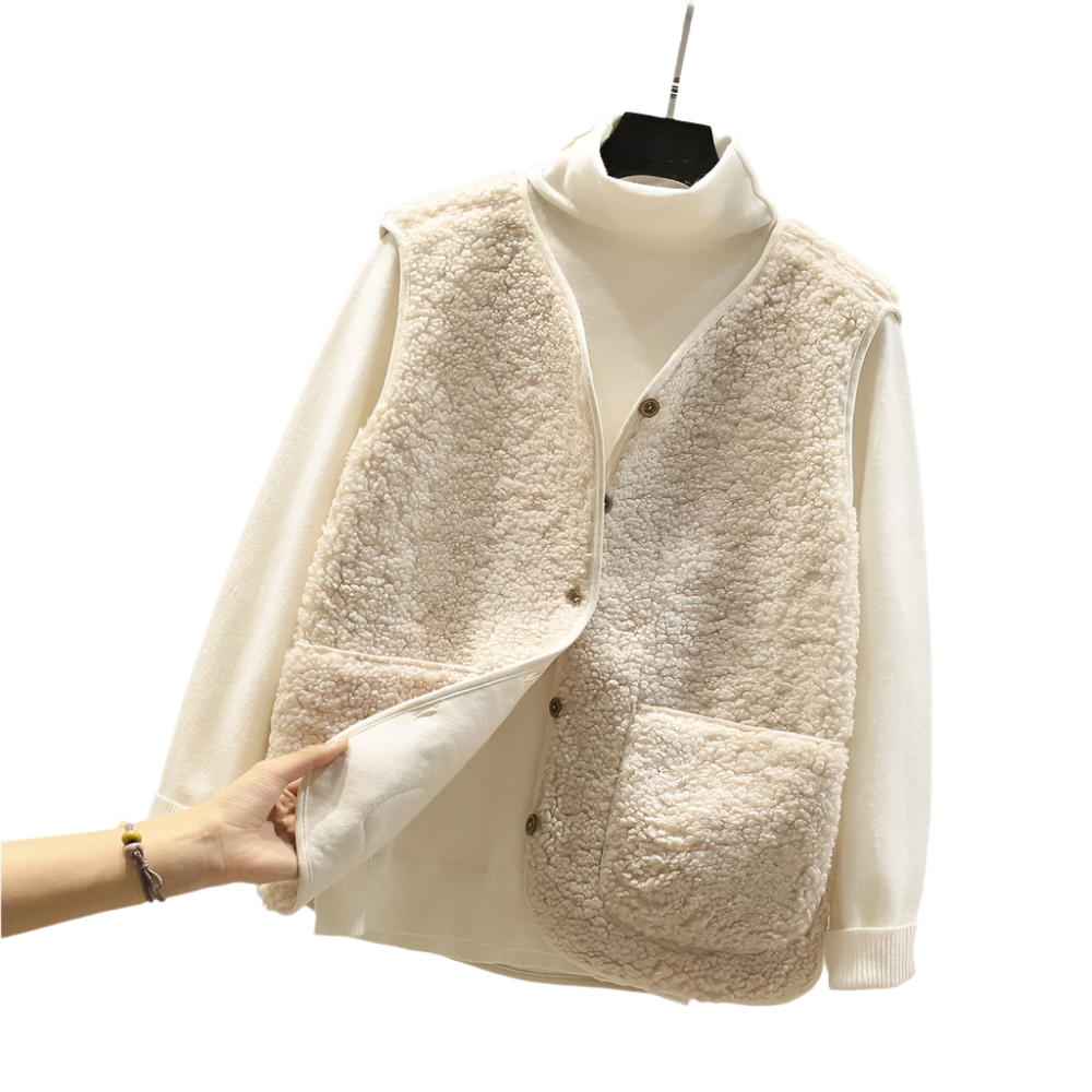 Sofia – Komfortabel Dame Teddyvest