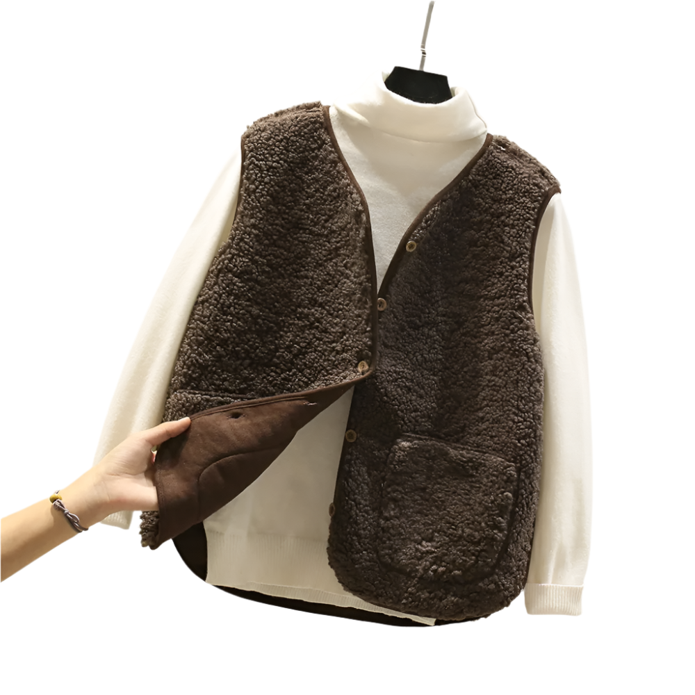 Sofia – Komfortabel Dame Teddyvest