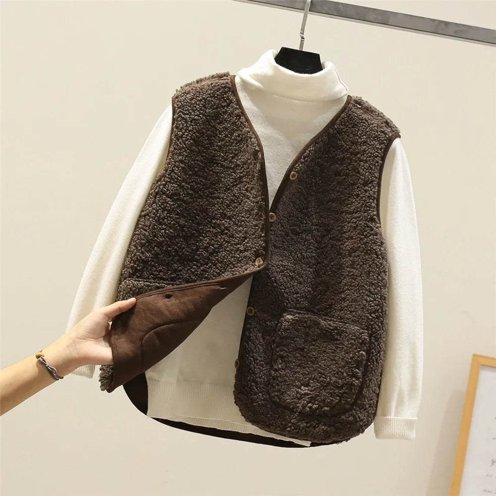 Sofia – Komfortabel Dame Teddyvest