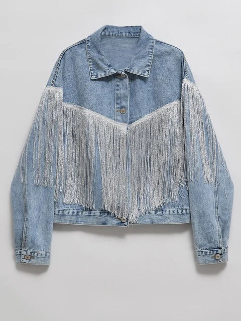 Claire - Elegant denimjakke