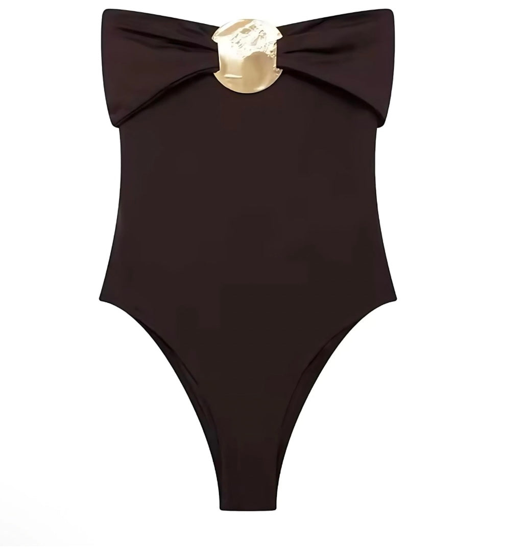 RiccardoValesi Glamour Stropløs Bodysuit til kvinder