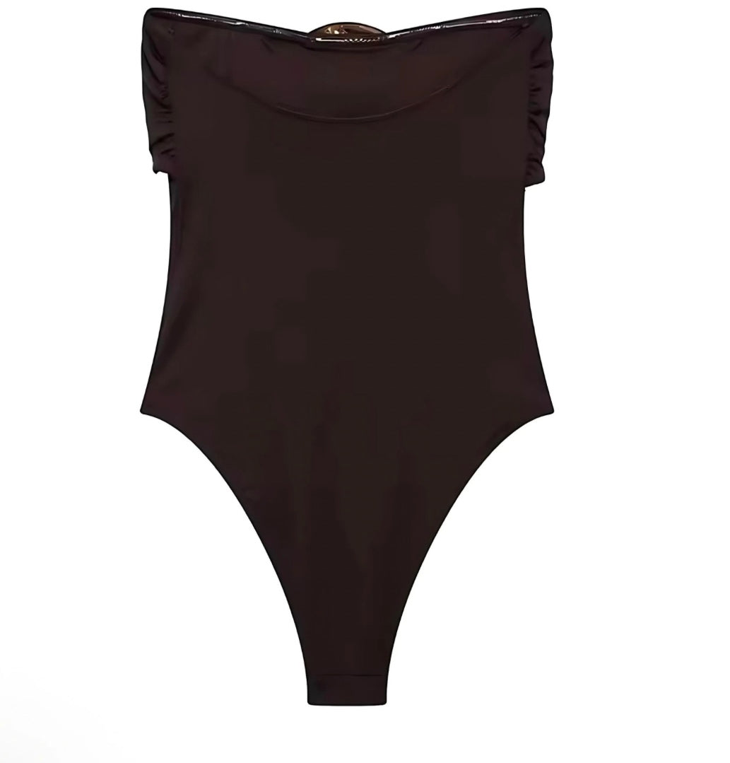 RiccardoValesi Glamour Stropløs Bodysuit til kvinder