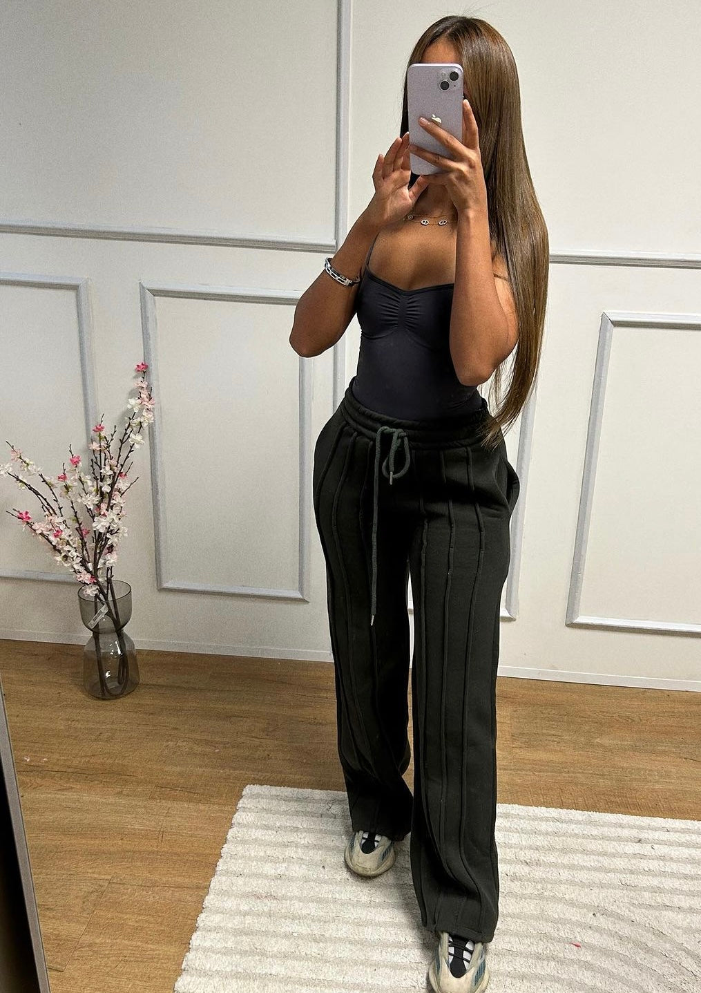 Styl | Stribede sweatbukser