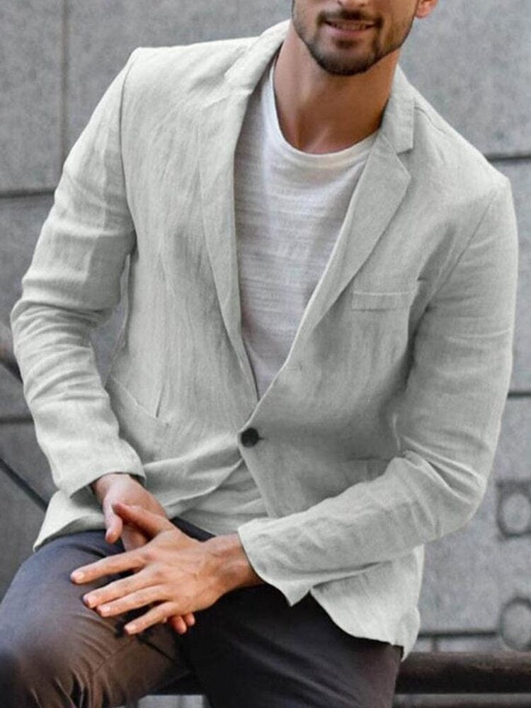 VernoFede Cotton Blazer til mænd