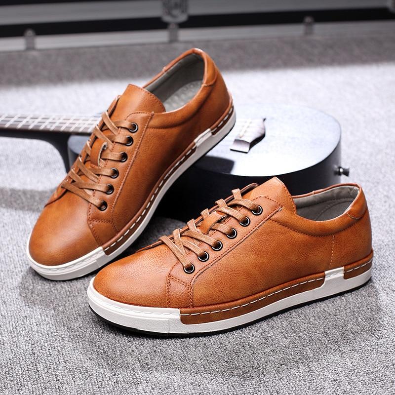 Luca – Hverdags Herresneakers i Kunstlæder