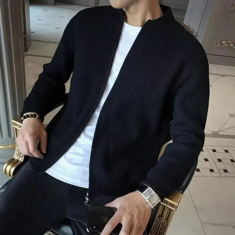 SergioForlani Cashmere Sweater med lynlås