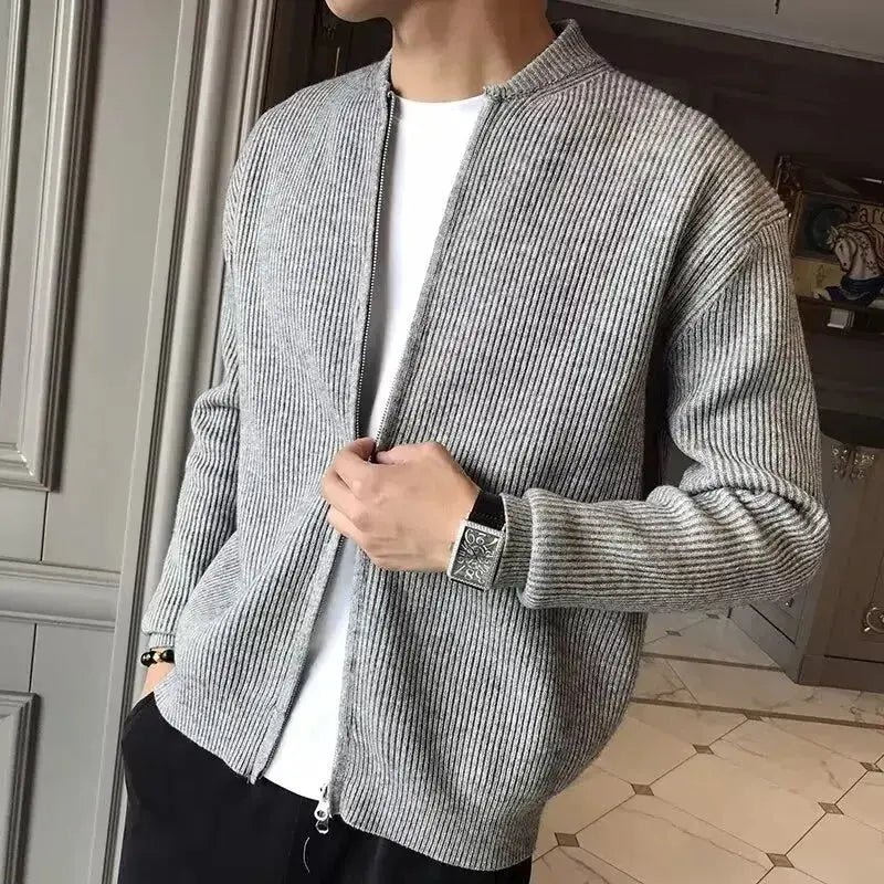 SergioForlani Cashmere Sweater med lynlås