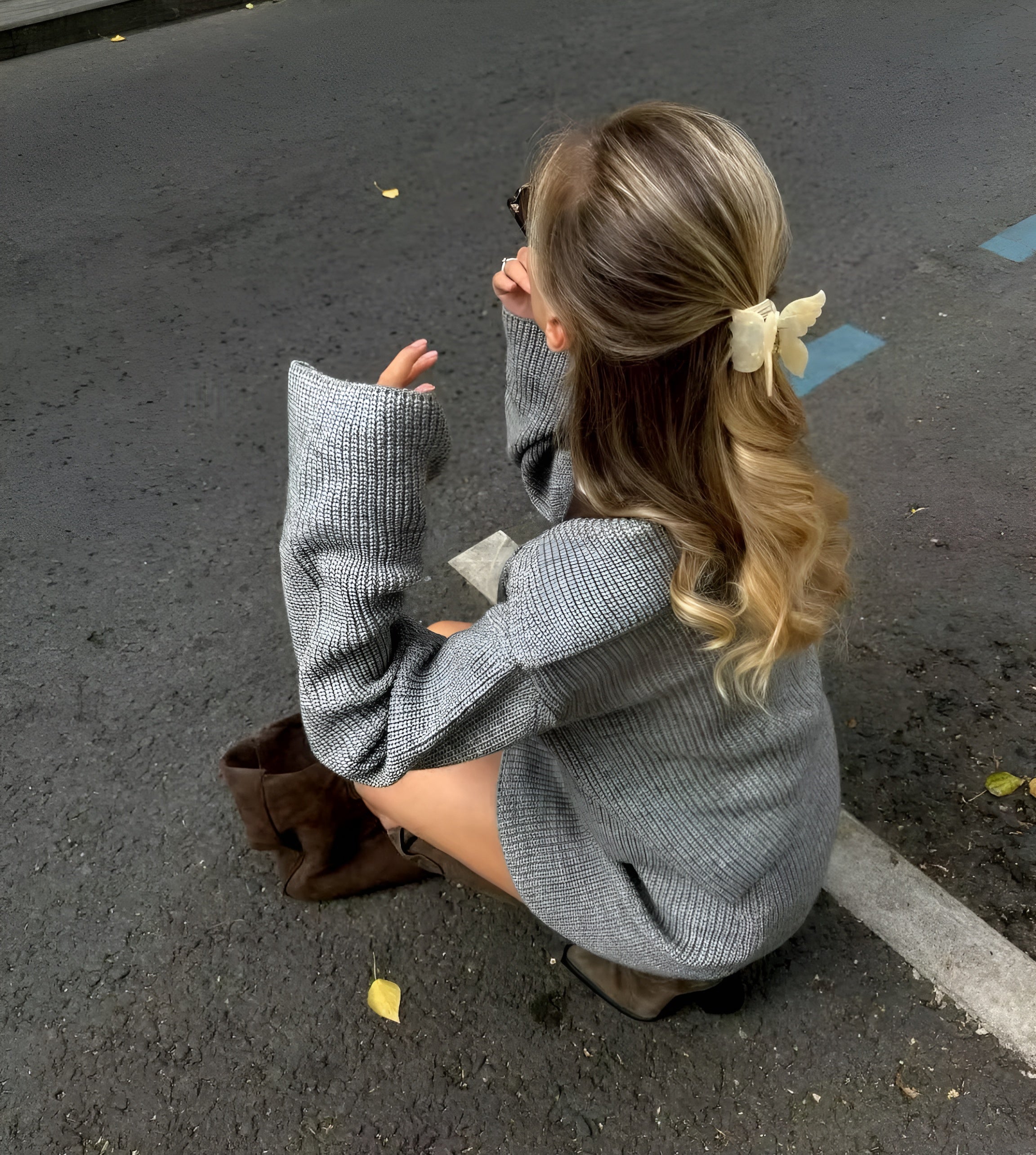 Sofia – Kvinders Behagelige Strik Co-ord Sæt