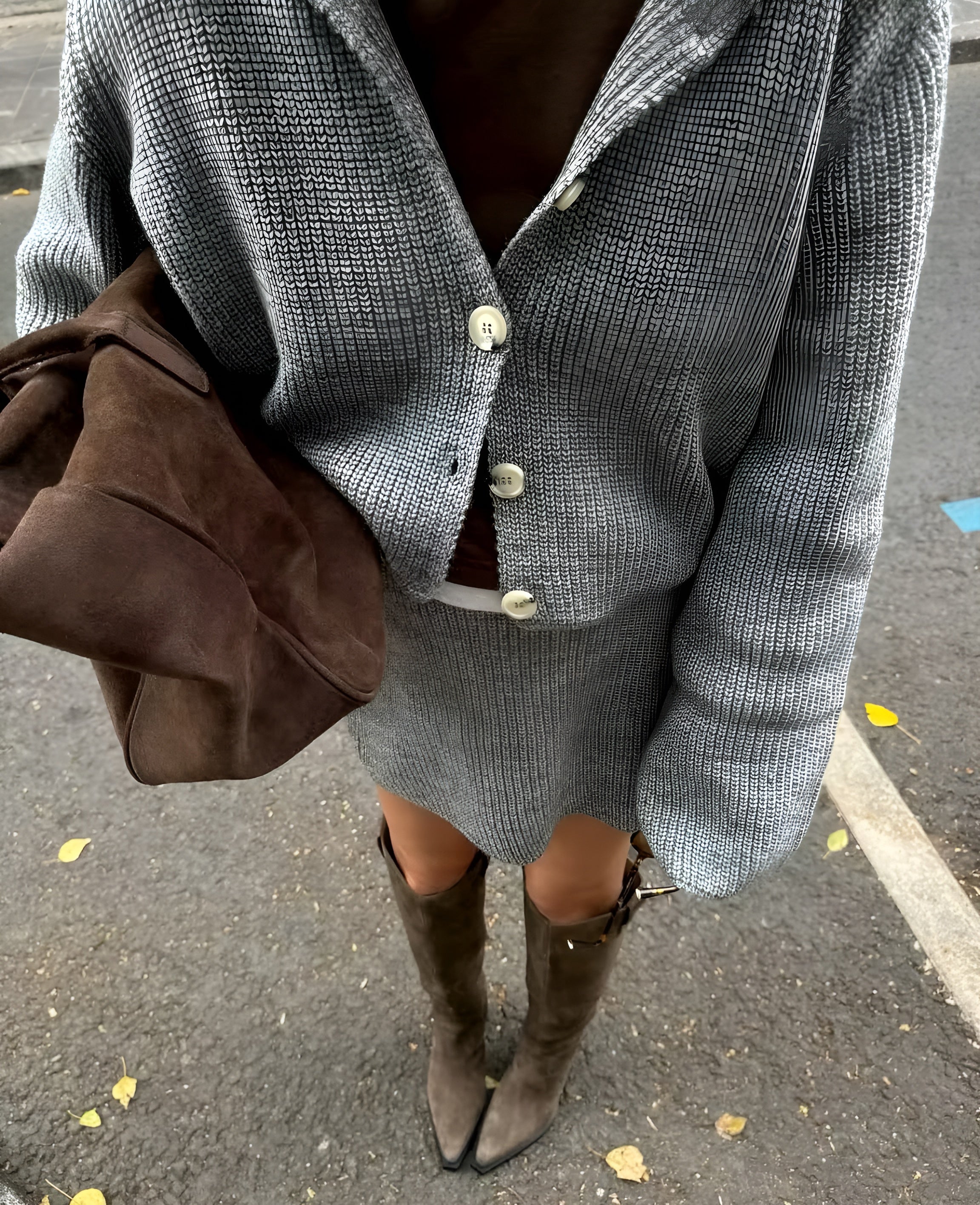 Sofia – Kvinders Behagelige Strik Co-ord Sæt