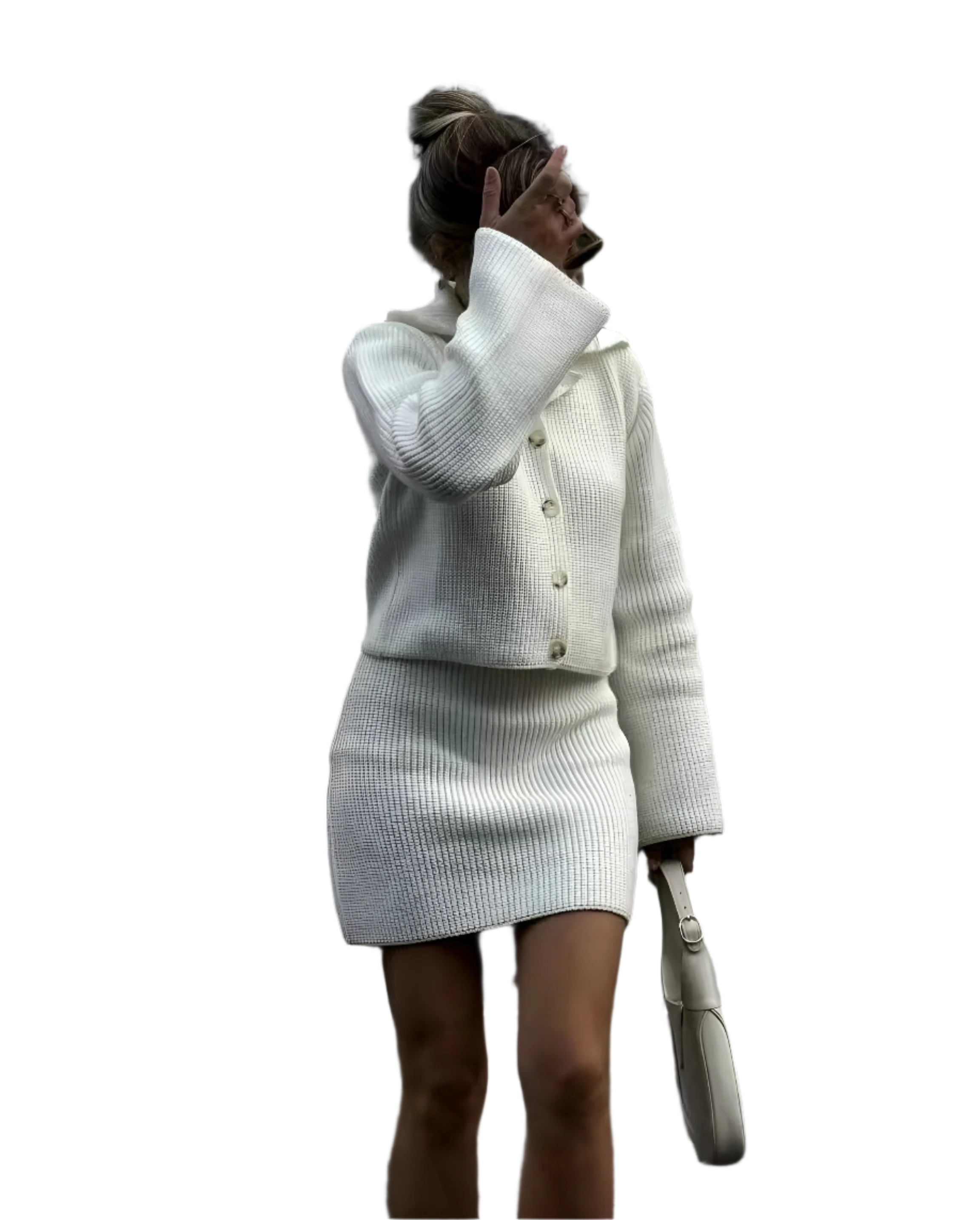 Sofia – Kvinders Behagelige Strik Co-ord Sæt