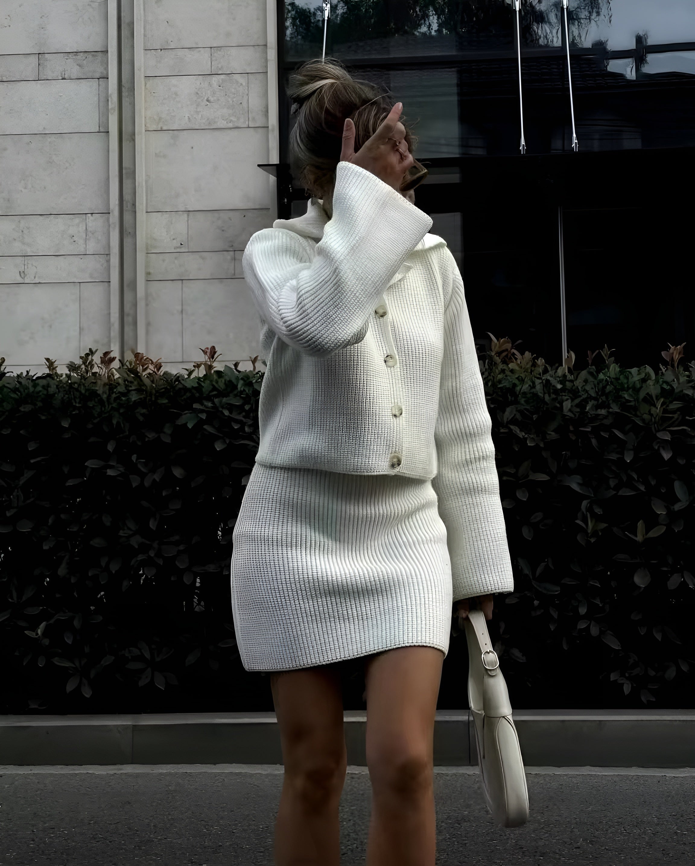 Sofia – Kvinders Behagelige Strik Co-ord Sæt