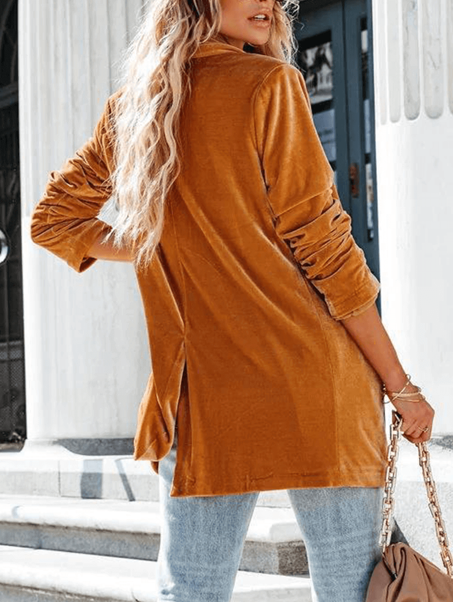 Alessia – Elegant Åben Blazer til Kvinder i Eksklusive Farver