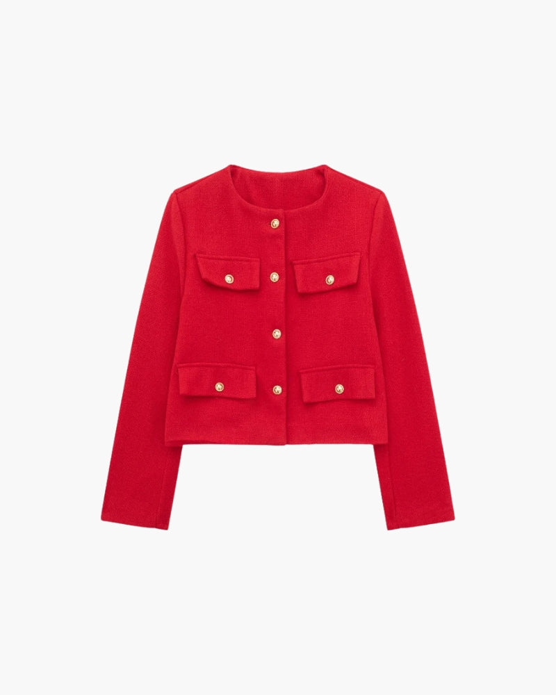 Saviani - Blazer med kort talje til kvinder
