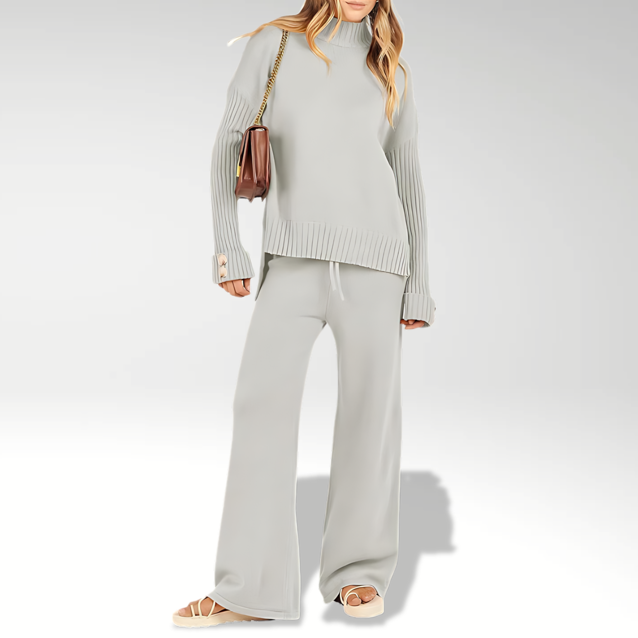 SofiaCalabrese Ubesværet Elegance Todelt Sæt Til Kvinder