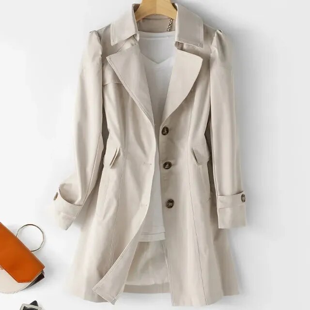 Lisa - Afslappet trenchcoat