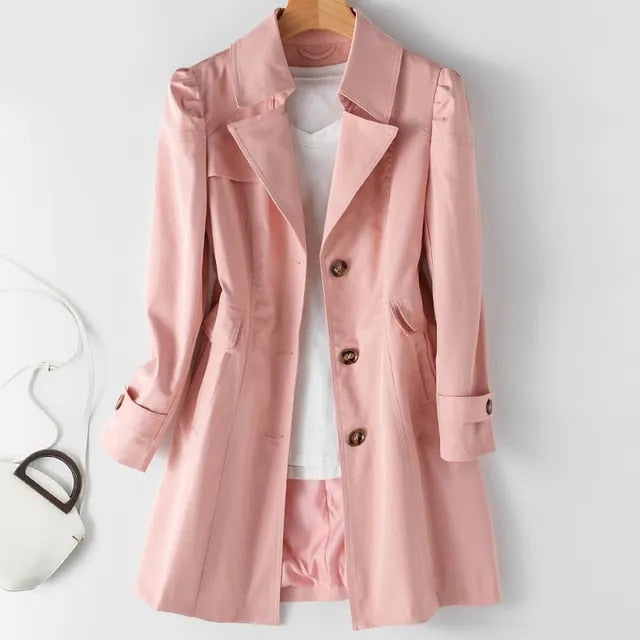 Lisa - Afslappet trenchcoat