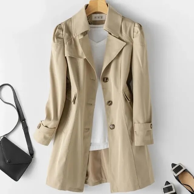 Lisa - Afslappet trenchcoat