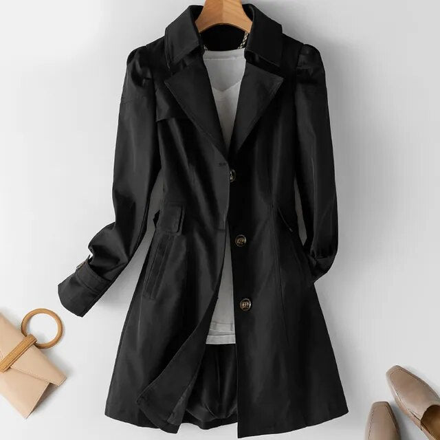 Lisa - Afslappet trenchcoat