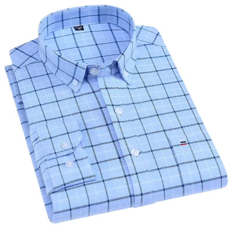 Matteo – Premium Herreskjorte med Langærmet og Tern