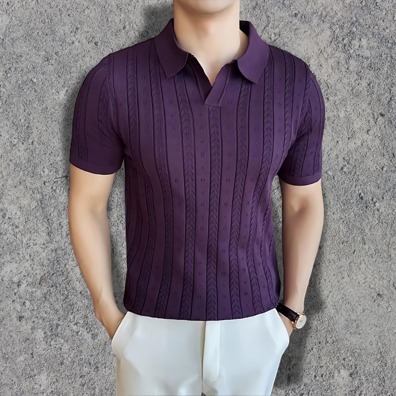 Venturi – Moderne Herre Polo i Komfort Fit