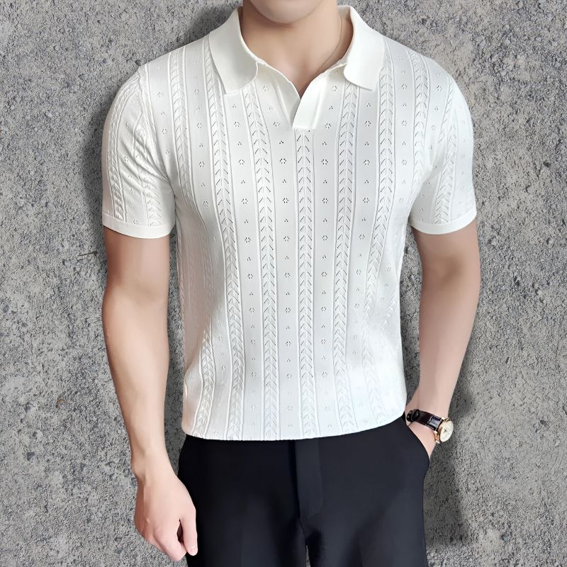 Venturi – Moderne Herre Polo i Komfort Fit