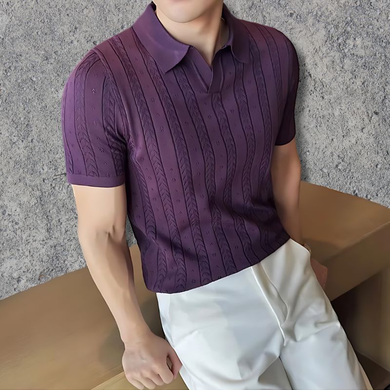 Venturi – Moderne Herre Polo i Komfort Fit