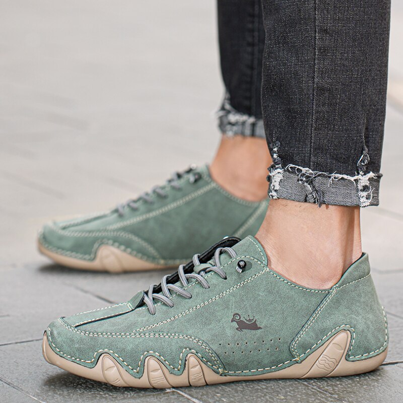 Alessio – Fleksible Unisex Læder Barefoot Sko
