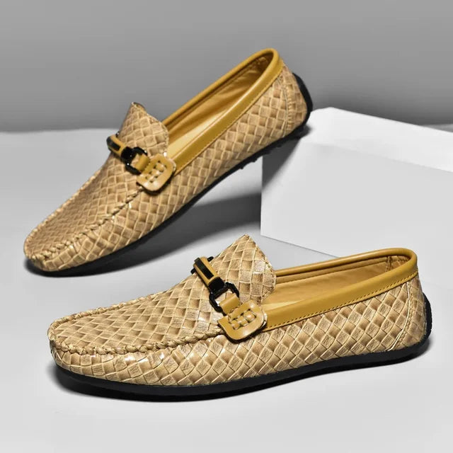 MatteoSantoro Loafers i læder til mænd