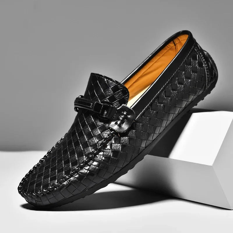 MatteoSantoro Loafers i læder til mænd