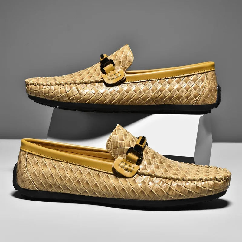 MatteoSantoro Loafers i læder til mænd