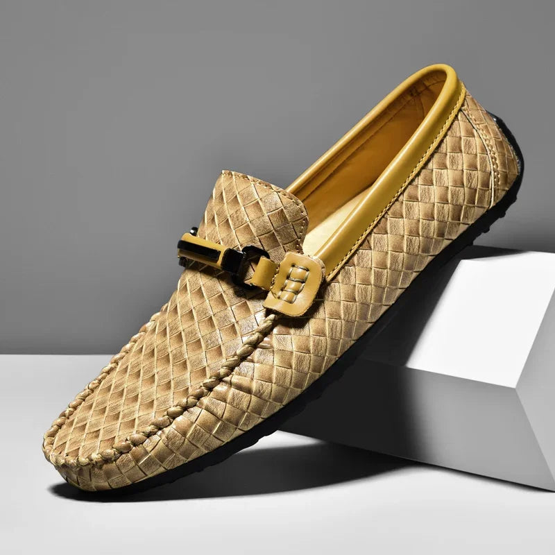 MatteoSantoro Loafers i læder til mænd