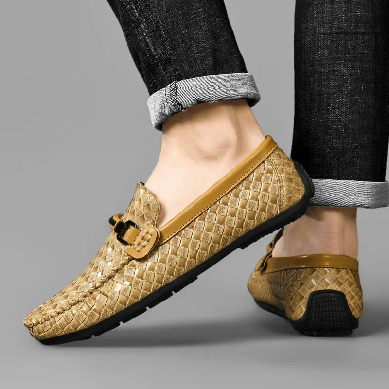 MatteoSantoro Loafers i læder til mænd