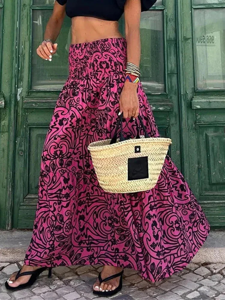 ChiaraCattaneo Elegant Lang Nederdel Til Kvinder