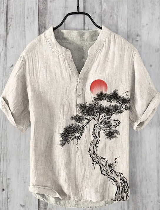 MaxLenti Japansk Kunstskjorte