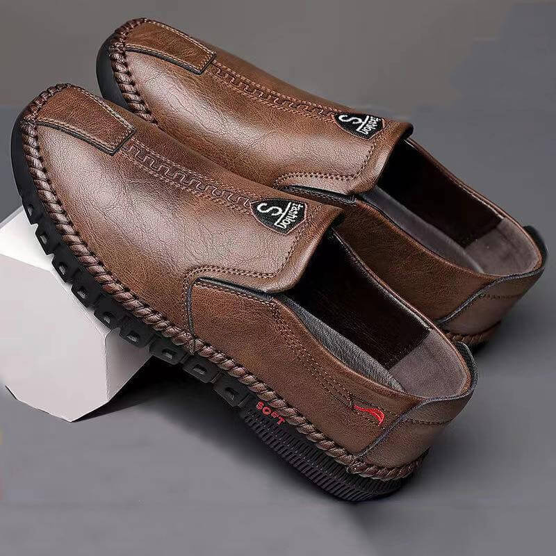 VittorioSassetti Ortopædiske loafers i læder